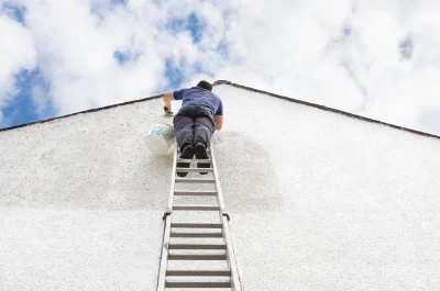 Peinture extérieure à Augerolles — façades et ravalement